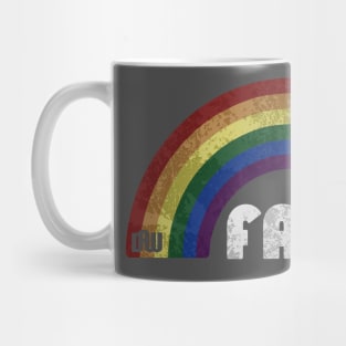 Grunge LGBT+ Pride - Fae/Faer Pronouns Mug